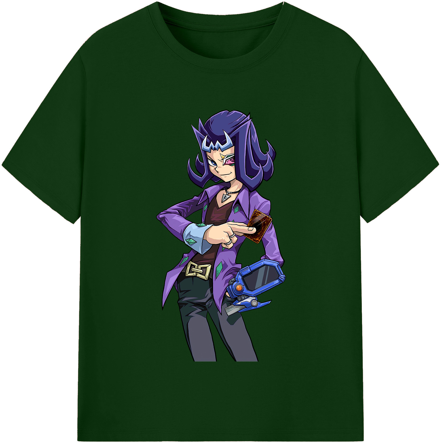 （画像用） 遊☆戯☆王 Yu-Gi-Oh! 綿100％半袖Tシャツ（フロントプリント）